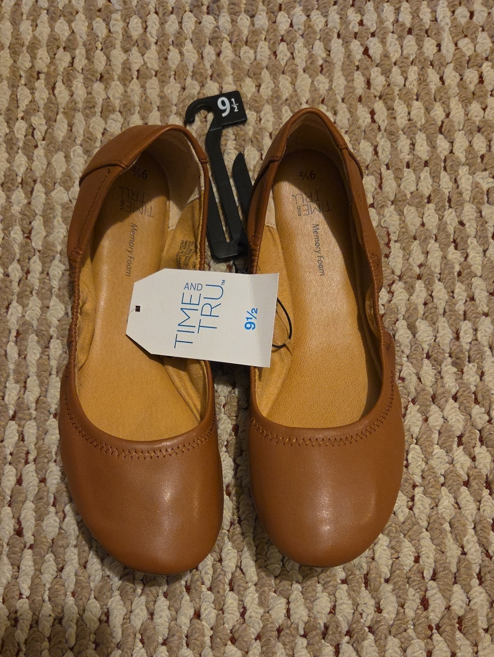 NWT Ballet Shoes 9 1/2 Womens Brown